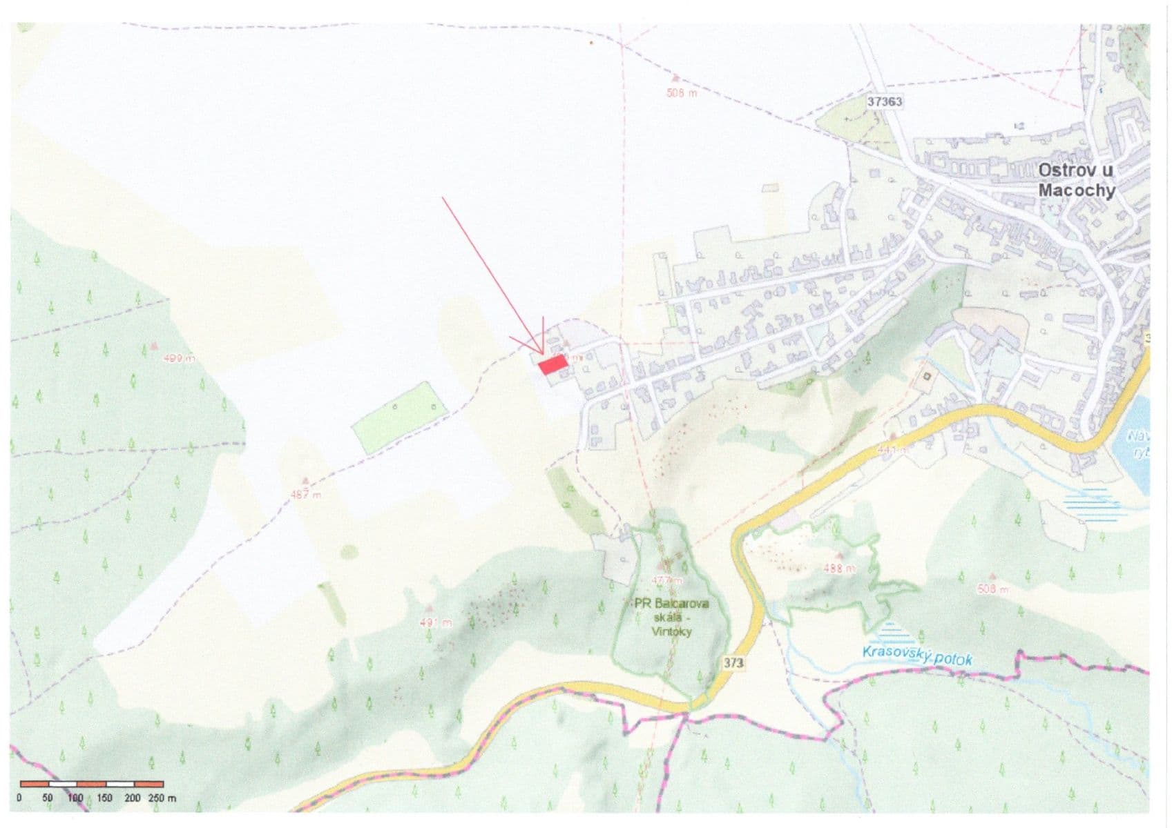 Prodej pozemku 1.059 m², Ostrov u Macochy, Jihomoravský kraj Prodej pozemku 1.059 m², Ostrov u Macochy, Jihomoravský kraj