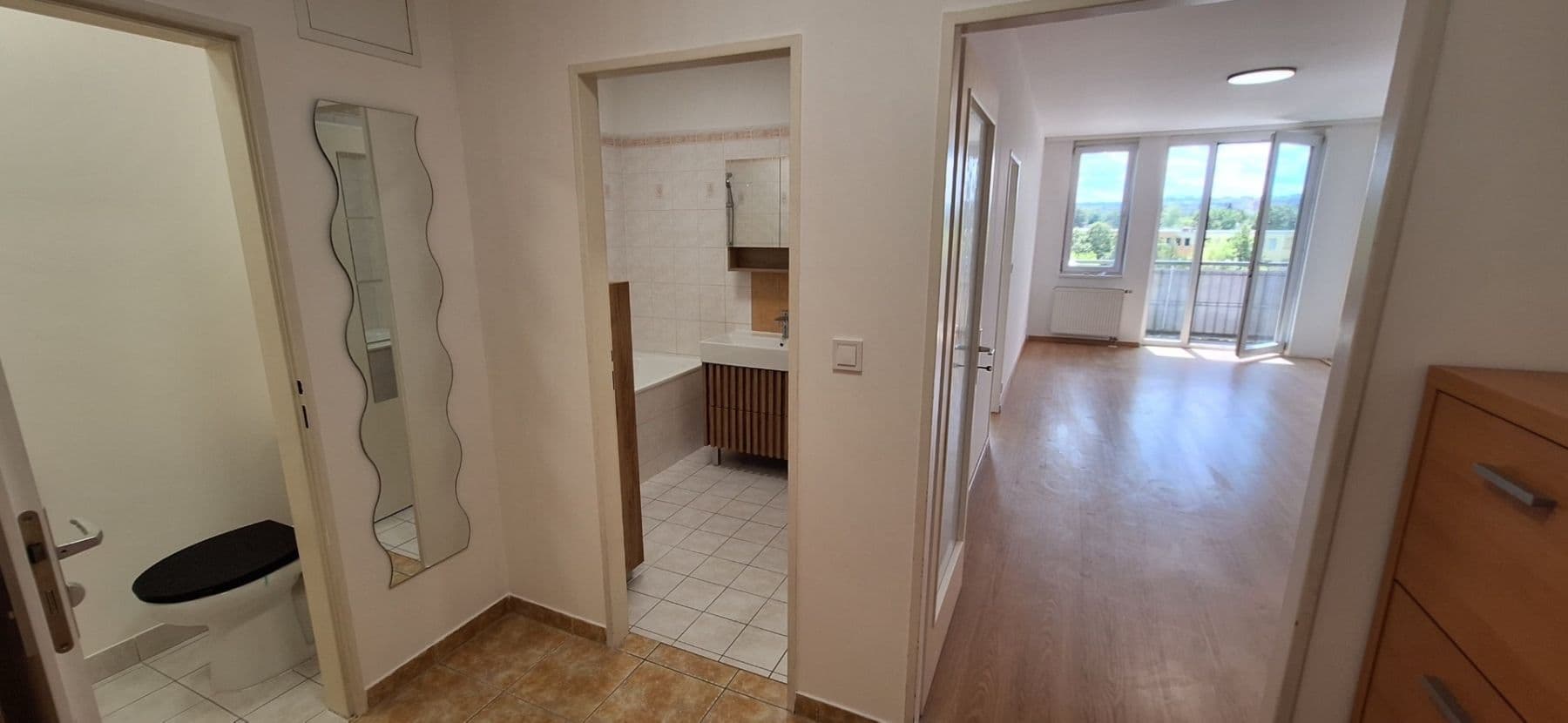 Pronájem bytu 2+kk 58 m², Bechlínská, Praha, Praha Pronájem bytu 2+kk 58 m², Bechlínská, Praha, Praha