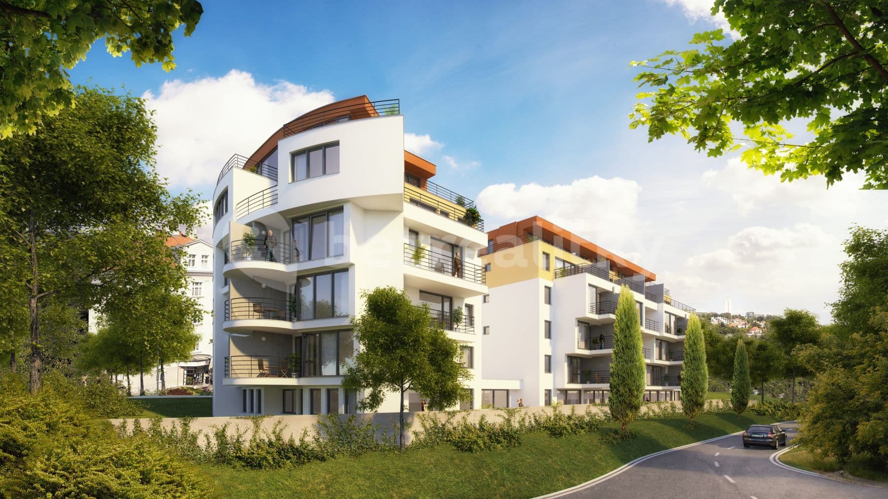 Pronájem bytu Garsoniéra 43 m², Na Hřebenkách, Praha, Praha Pronájem bytu Garsoniéra 43 m², Na Hřebenkách, Praha, Praha