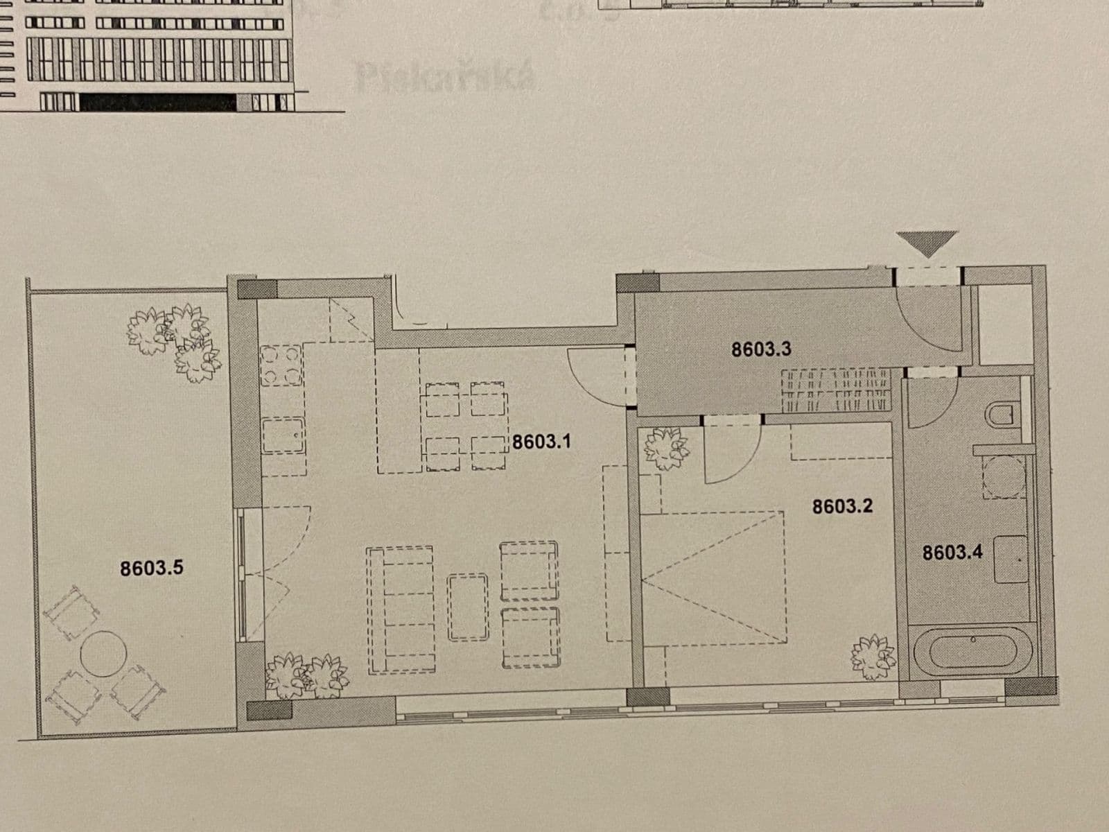 Pronájem bytu 2+kk 55 m², Pískařská, Praha, Praha Pronájem bytu 2+kk 55 m², Pískařská, Praha, Praha