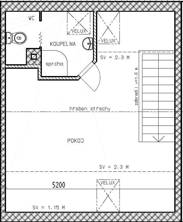Pronájem bytu 1+kk 32 m², Na Břasích, Hýskov, Středočeský kraj Pronájem bytu 1+kk 32 m², Na Břasích, Hýskov, Středočeský kraj