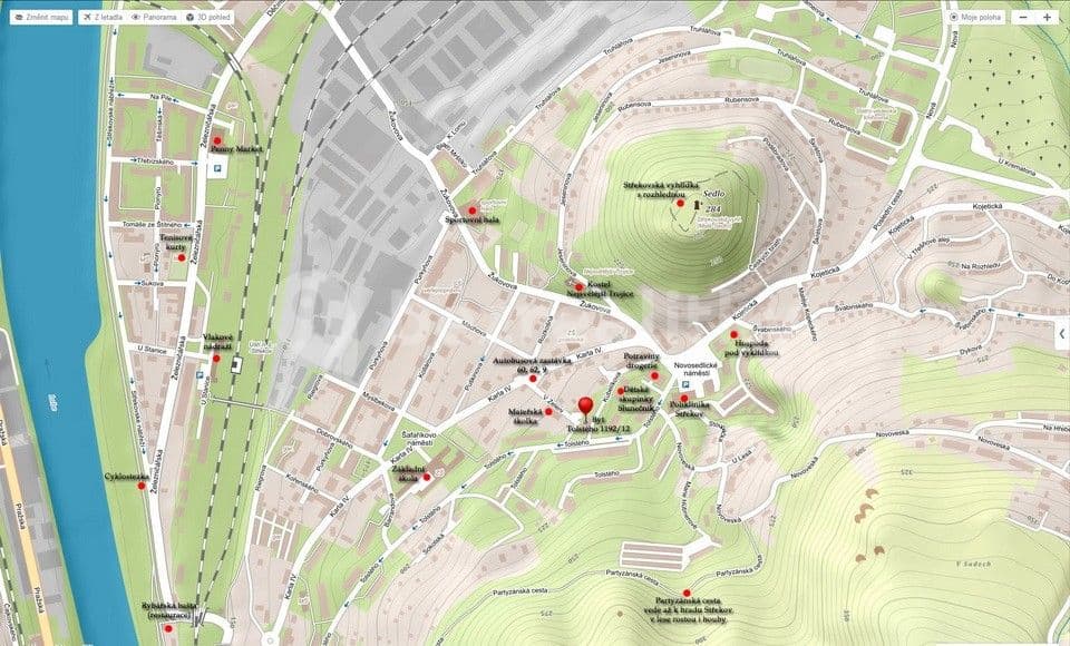 Pronájem bytu 2+kk 37 m², Tolstého, Ústí nad Labem, Ústecký kraj Pronájem bytu 2+kk 37 m², Tolstého, Ústí nad Labem, Ústecký kraj