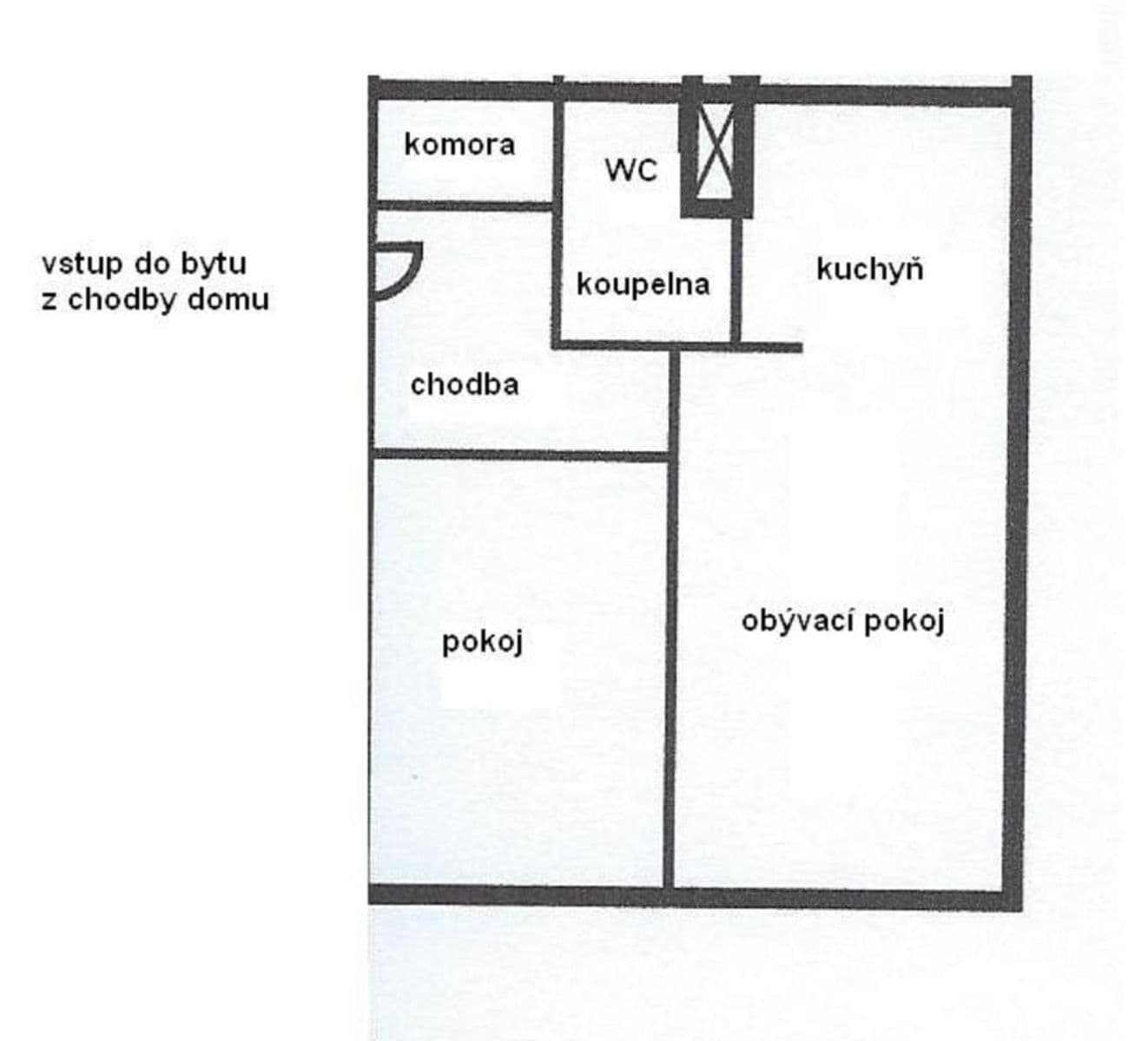 Pronájem bytu 2+kk 43 m², Pohnertova, Praha, Praha Pronájem bytu 2+kk 43 m², Pohnertova, Praha, Praha