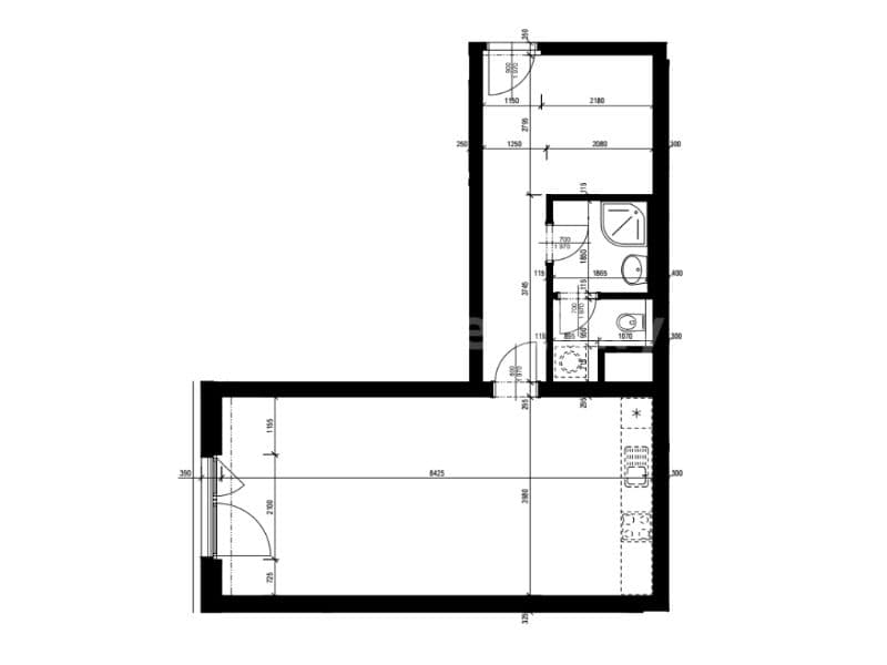 Pronájem bytu 1+kk 57 m², Olšanská, Praha, Praha Pronájem bytu 1+kk 57 m², Olšanská, Praha, Praha