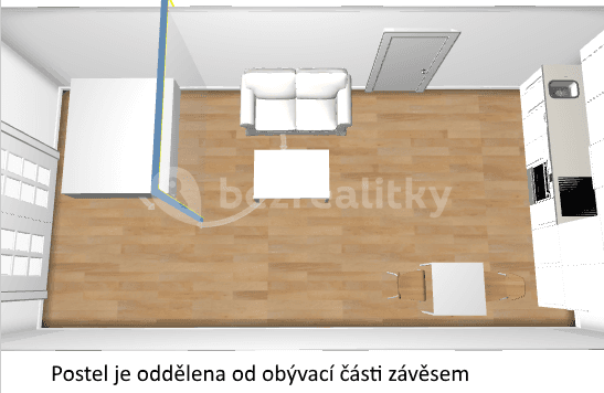 Pronájem bytu 1+kk 57 m², Olšanská, Praha, Praha Pronájem bytu 1+kk 57 m², Olšanská, Praha, Praha