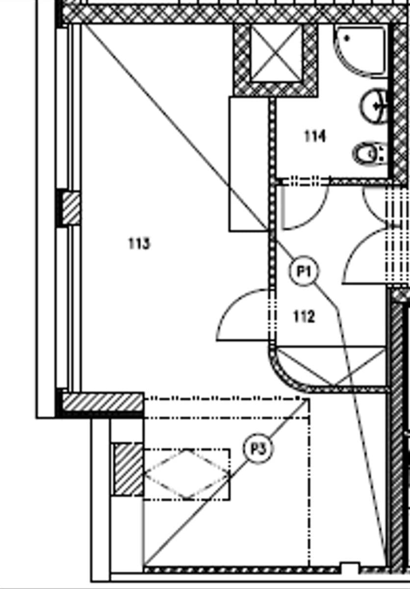 Pronájem bytu 1+kk 37 m², Drahobejlova, Praha, Praha Pronájem bytu 1+kk 37 m², Drahobejlova, Praha, Praha