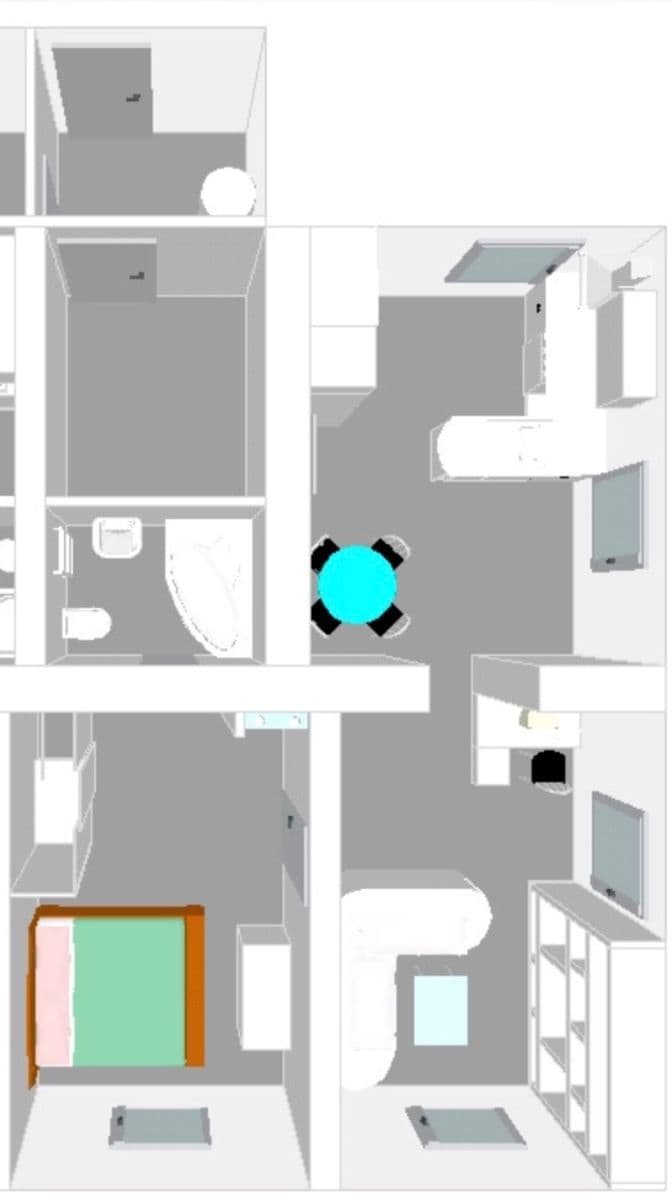 Pronájem bytu 2+1 50 m², Tomická, Praha, Praha Pronájem bytu 2+1 50 m², Tomická, Praha, Praha