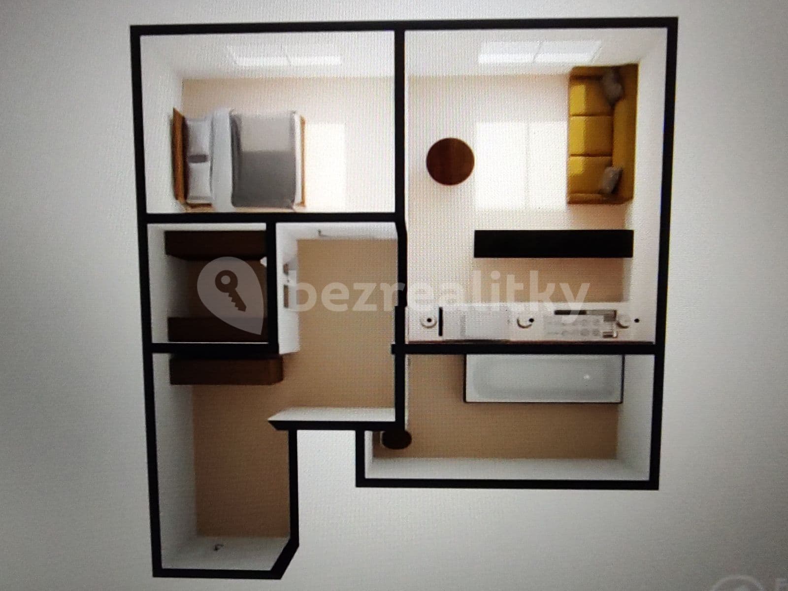 Pronájem bytu 2+kk 45 m², U Pergamenky, Praha, Praha Pronájem bytu 2+kk 45 m², U Pergamenky, Praha, Praha
