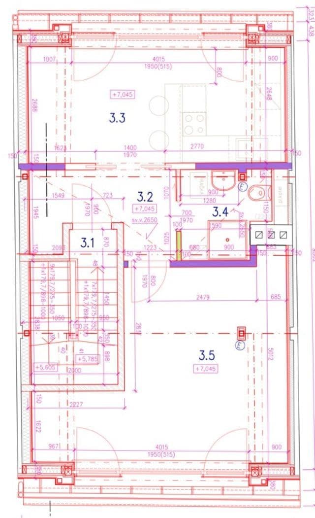 Pronájem bytu 1+1 44 m², Hutařova, Brno, Jihomoravský kraj Pronájem bytu 1+1 44 m², Hutařova, Brno, Jihomoravský kraj