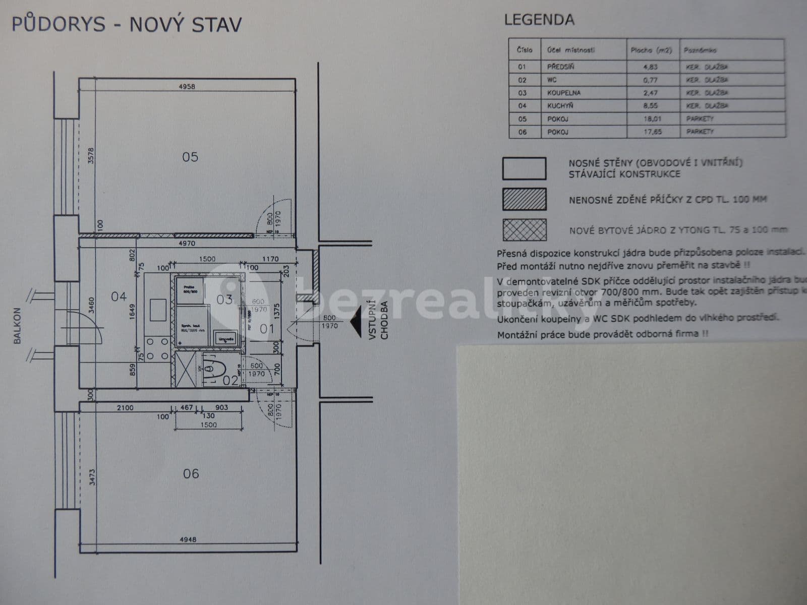 Pronájem bytu 2+1 54 m², Grohova, Brno, Jihomoravský kraj Pronájem bytu 2+1 54 m², Grohova, Brno, Jihomoravský kraj
