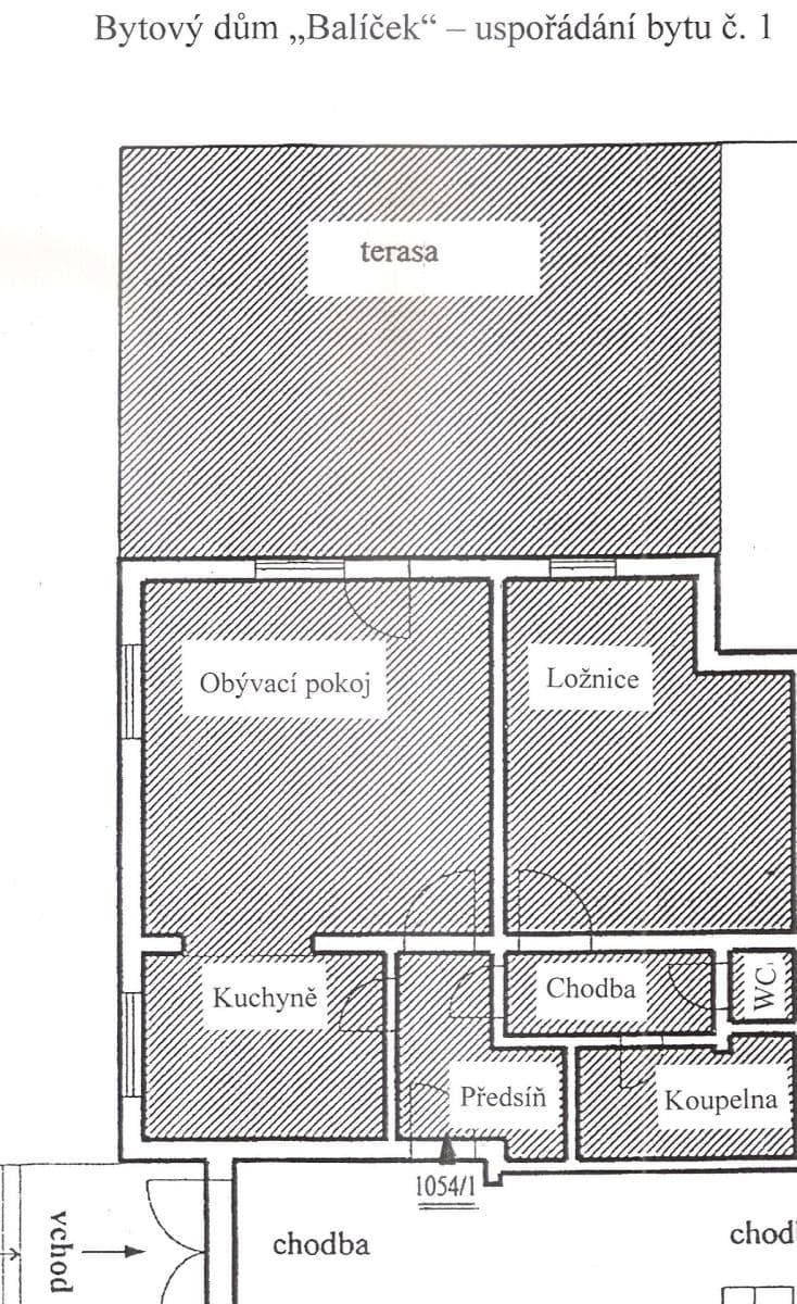 Pronájem bytu 2+1 63 m², Za Humny, Praha, Praha Pronájem bytu 2+1 63 m², Za Humny, Praha, Praha