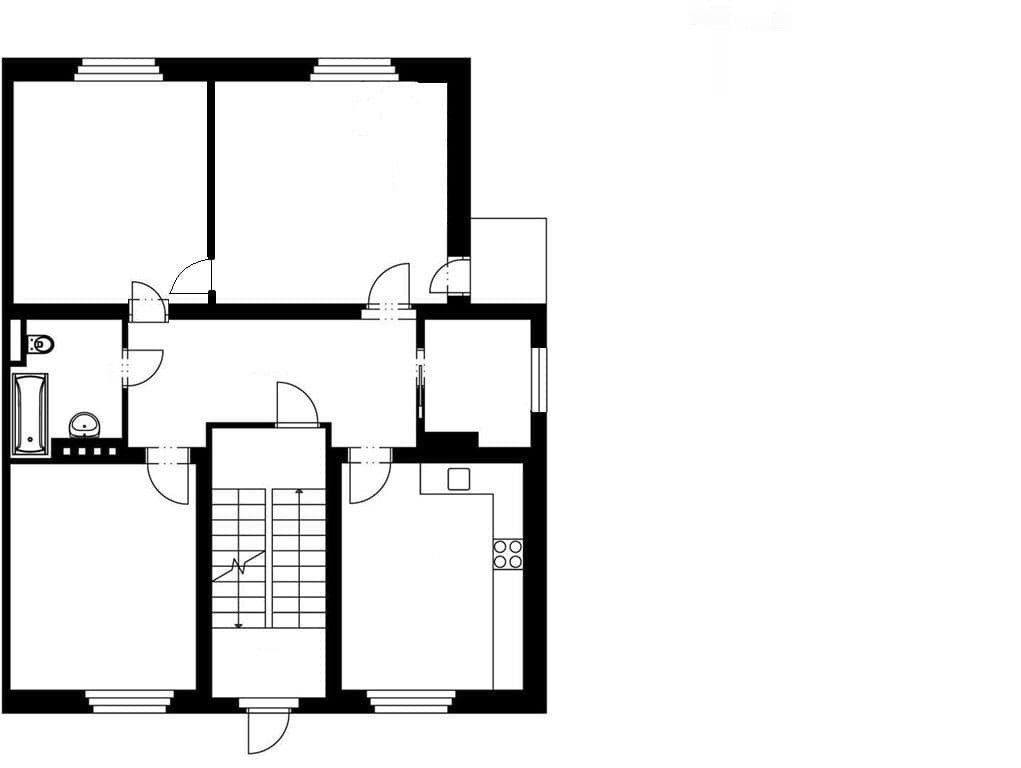 Pronájem bytu 4+kk 97 m², Přemyšlenská, Praha, Praha Pronájem bytu 4+kk 97 m², Přemyšlenská, Praha, Praha