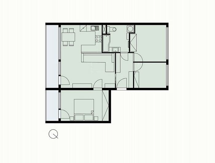 Pronájem bytu 4+kk 85 m², Mimoňská, Praha, Praha Pronájem bytu 4+kk 85 m², Mimoňská, Praha, Praha