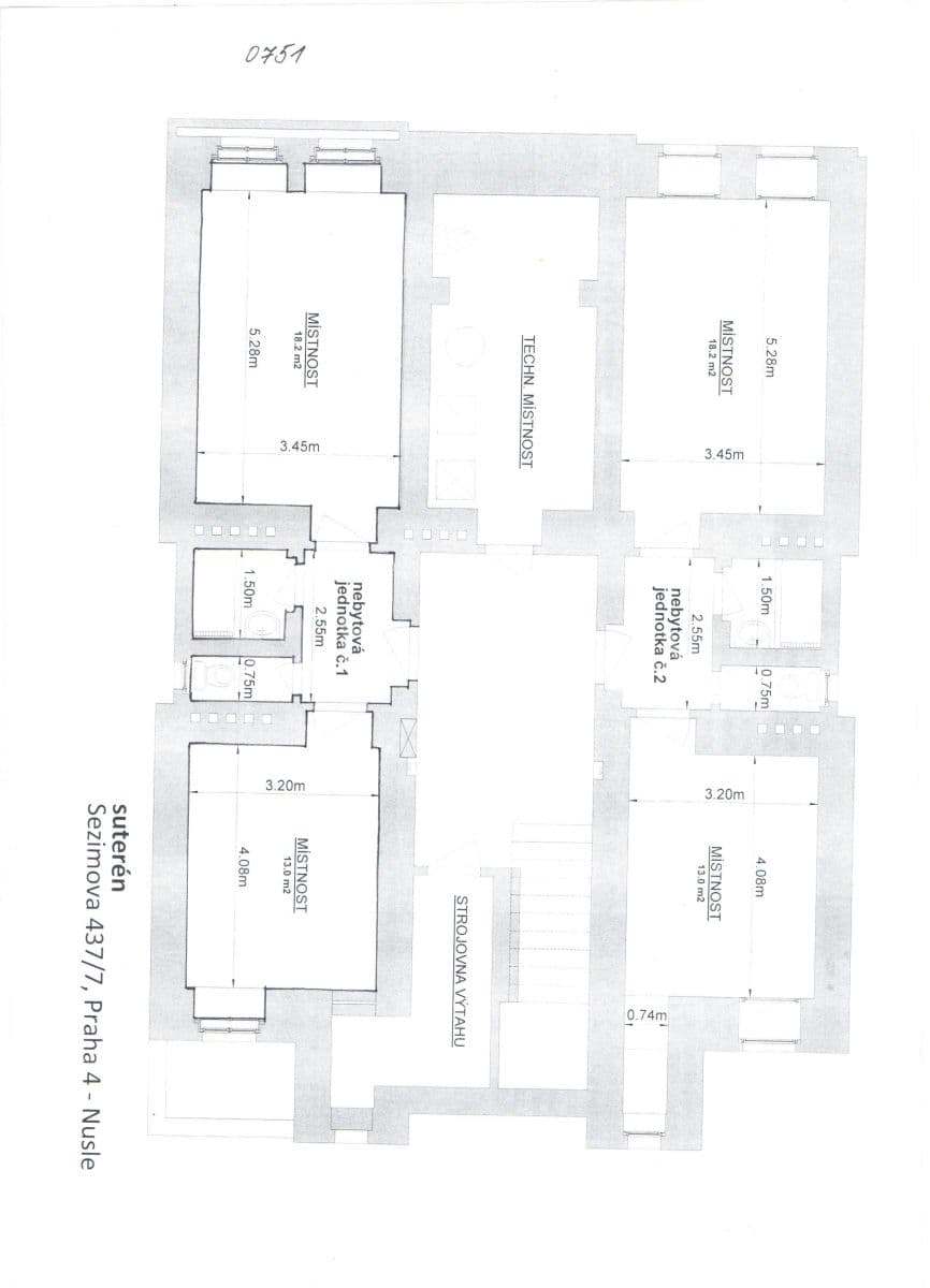 Pronájem bytu 2+kk 41 m², Sezimova, Praha, Praha Pronájem bytu 2+kk 41 m², Sezimova, Praha, Praha