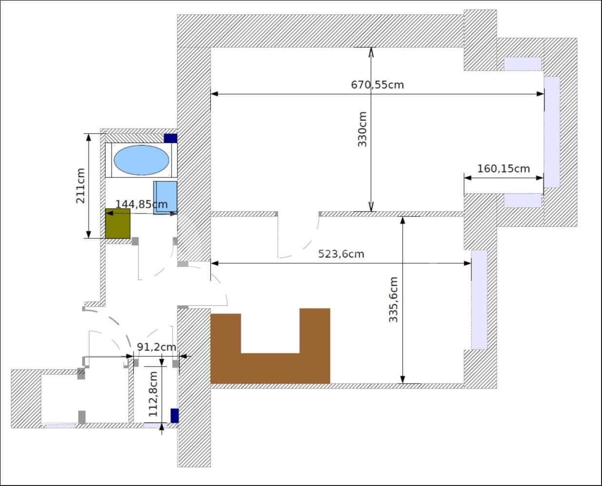 Pronájem bytu 2+kk 51 m², Drahobejlova, Praha, Praha Pronájem bytu 2+kk 51 m², Drahobejlova, Praha, Praha