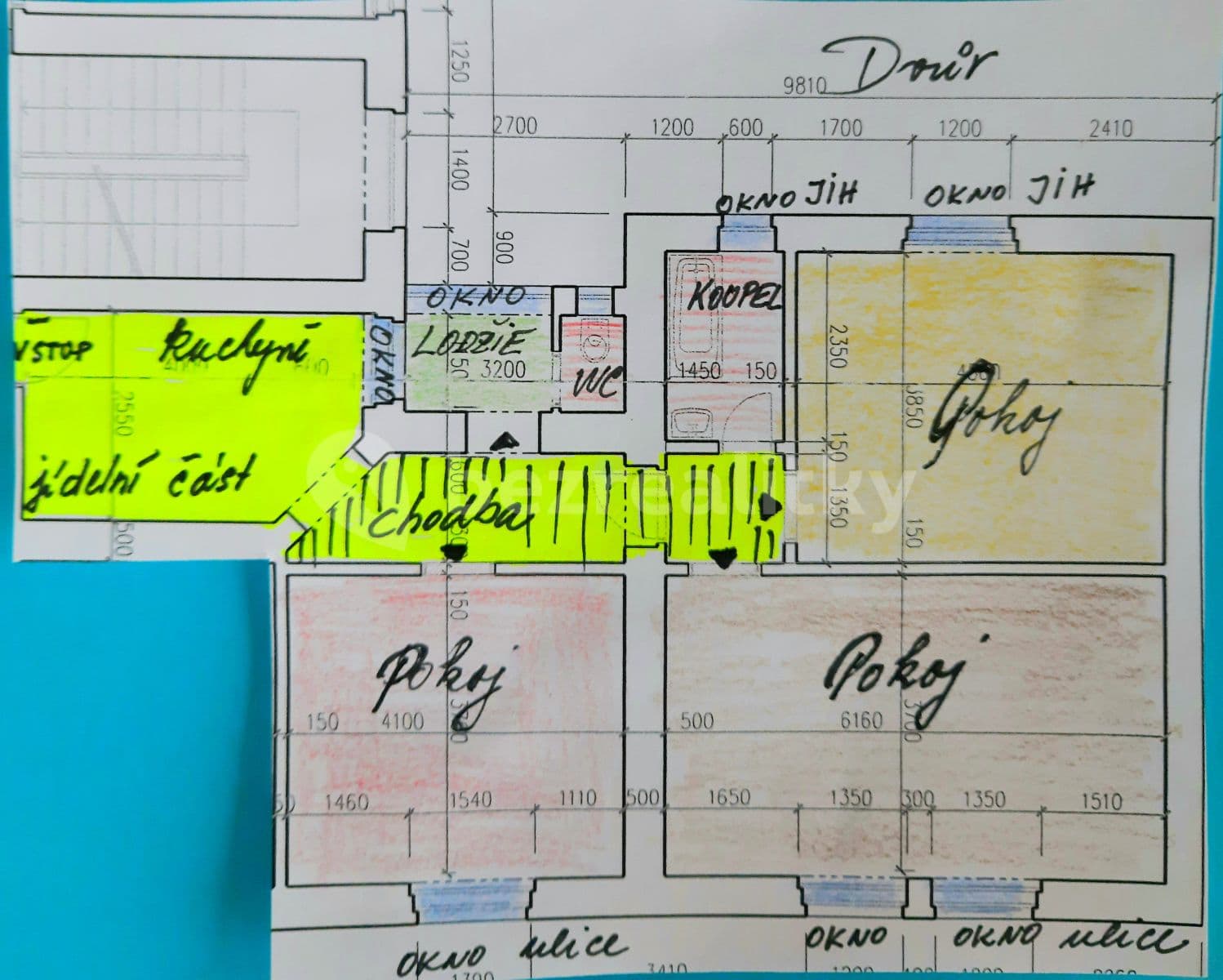 Pronájem bytu 3+1 90 m², Krásova, Praha, Praha Pronájem bytu 3+1 90 m², Krásova, Praha, Praha