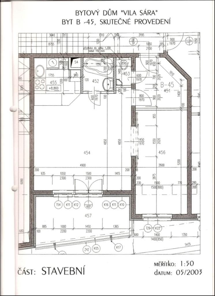 Pronájem bytu 2+kk 55 m², Krejčího, Praha, Praha Pronájem bytu 2+kk 55 m², Krejčího, Praha, Praha