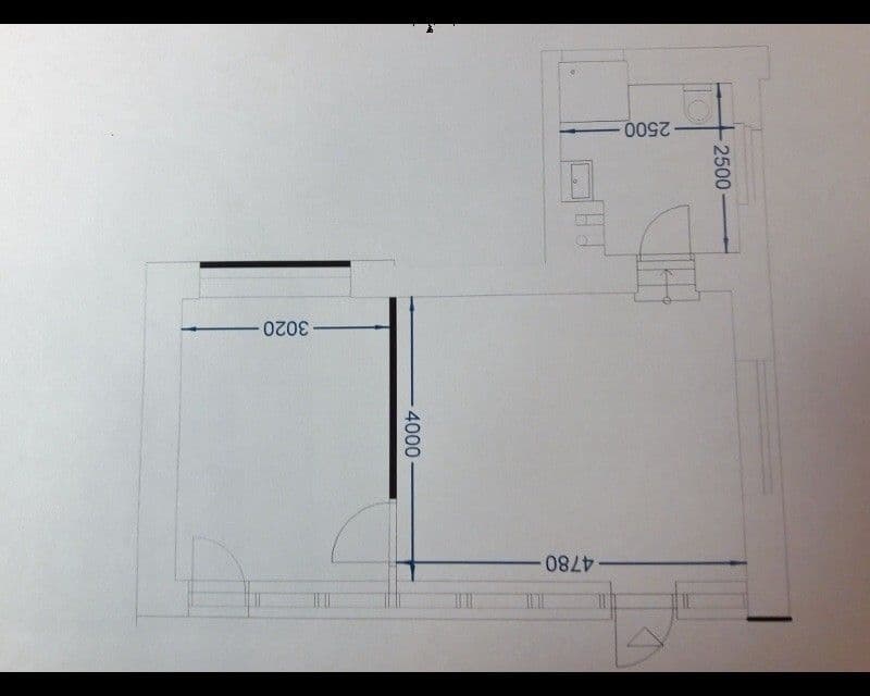 Pronájem bytu 2+kk 36 m², Pod Karlovarskou silnicí, Praha, Praha Pronájem bytu 2+kk 36 m², Pod Karlovarskou silnicí, Praha, Praha