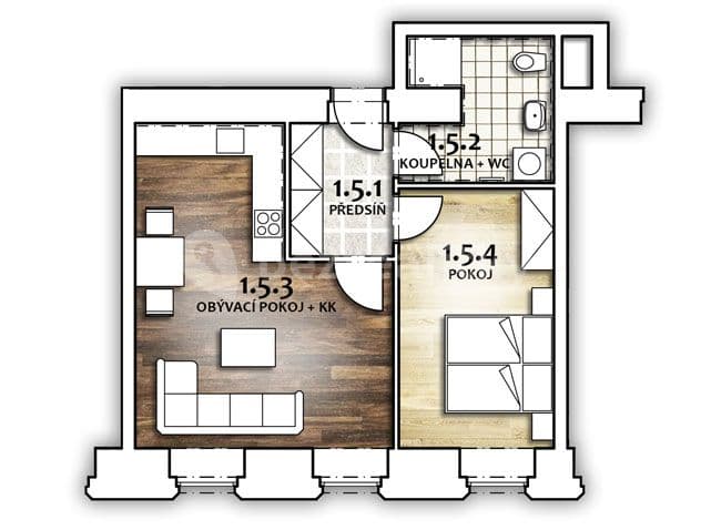 Pronájem bytu 2+kk 53 m², Jičínská, Mladá Boleslav, Středočeský kraj Pronájem bytu 2+kk 53 m², Jičínská, Mladá Boleslav, Středočeský kraj