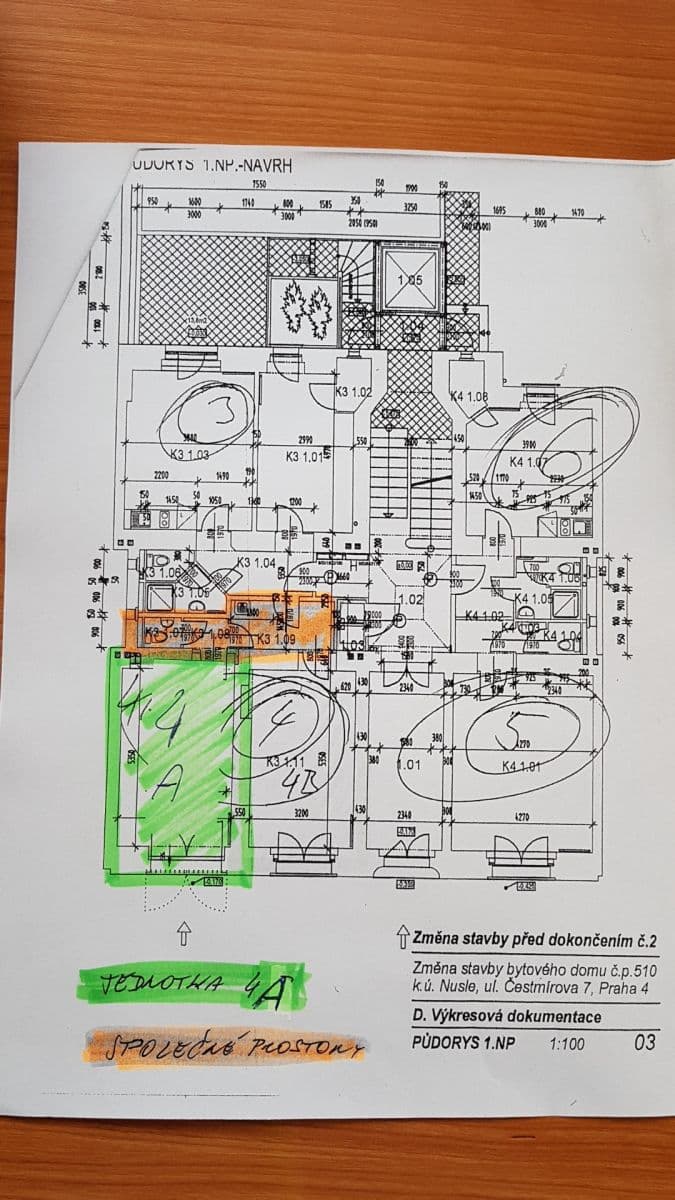 Pronájem nebytového prostoru 30 m², Čestmírova, Praha, Praha Pronájem nebytového prostoru 30 m², Čestmírova, Praha, Praha