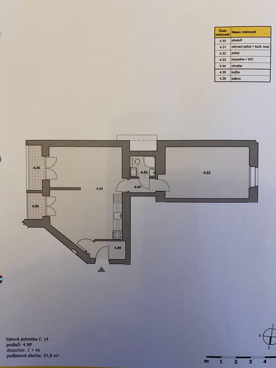 Pronájem bytu 2+kk 63 m², Křižíkova, Praha, Praha Pronájem bytu 2+kk 63 m², Křižíkova, Praha, Praha