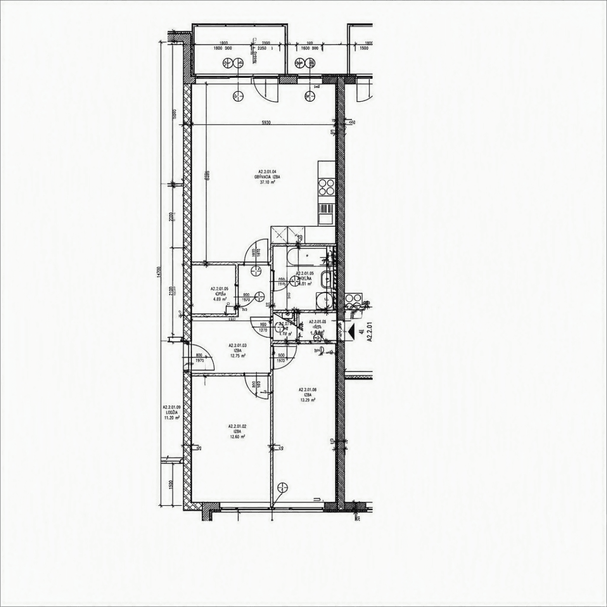 Pronájem bytu 3+kk 73 m², U Hostavického potoka, Praha, Praha Pronájem bytu 3+kk 73 m², U Hostavického potoka, Praha, Praha