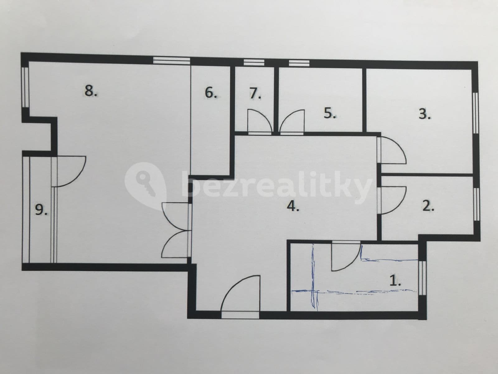 Pronájem bytu 4+kk 98 m², Na Volánové, Praha, Praha Pronájem bytu 4+kk 98 m², Na Volánové, Praha, Praha