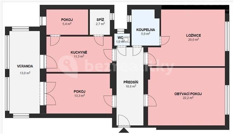 Pronájem bytu 4+1 120 m², Sadovského, Brno, Jihomoravský kraj Pronájem bytu 4+1 120 m², Sadovského, Brno, Jihomoravský kraj