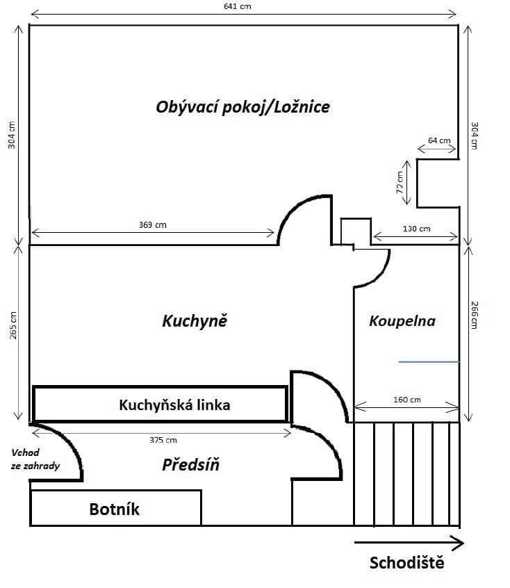 Pronájem bytu 2+kk 37 m², Vehlovická, Praha, Praha Pronájem bytu 2+kk 37 m², Vehlovická, Praha, Praha
