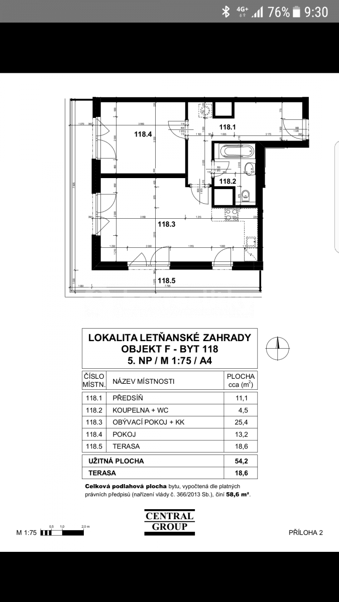 Pronájem bytu 2+kk 58 m², Hlučkova, Praha, Praha Pronájem bytu 2+kk 58 m², Hlučkova, Praha, Praha