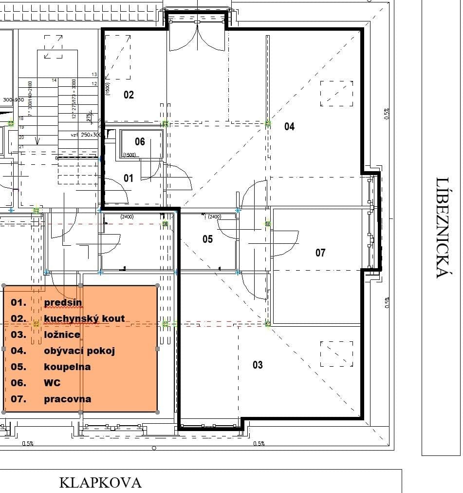 Pronájem bytu 3+kk 90 m², Klapkova, Praha, Praha Pronájem bytu 3+kk 90 m², Klapkova, Praha, Praha