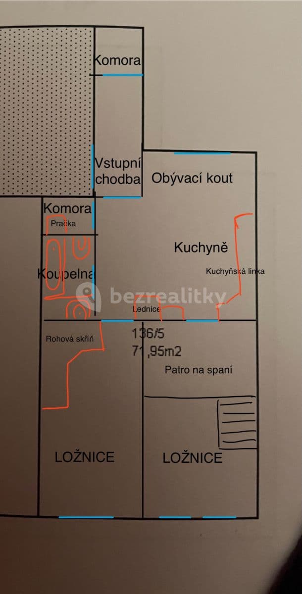 Pronájem bytu 3+kk 72 m², Havanská, Praha, Praha Pronájem bytu 3+kk 72 m², Havanská, Praha, Praha