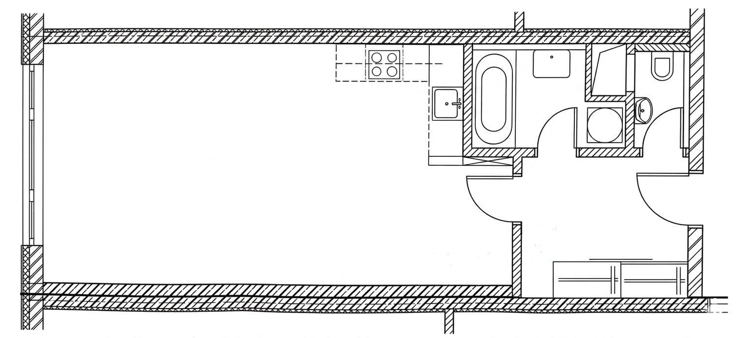 Pronájem bytu 1+kk 46 m², Vorařská, Praha, Praha Pronájem bytu 1+kk 46 m², Vorařská, Praha, Praha
