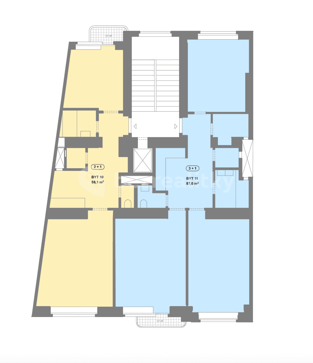 Pronájem bytu 3+1 89 m², Přístavní, Praha, Praha Pronájem bytu 3+1 89 m², Přístavní, Praha, Praha