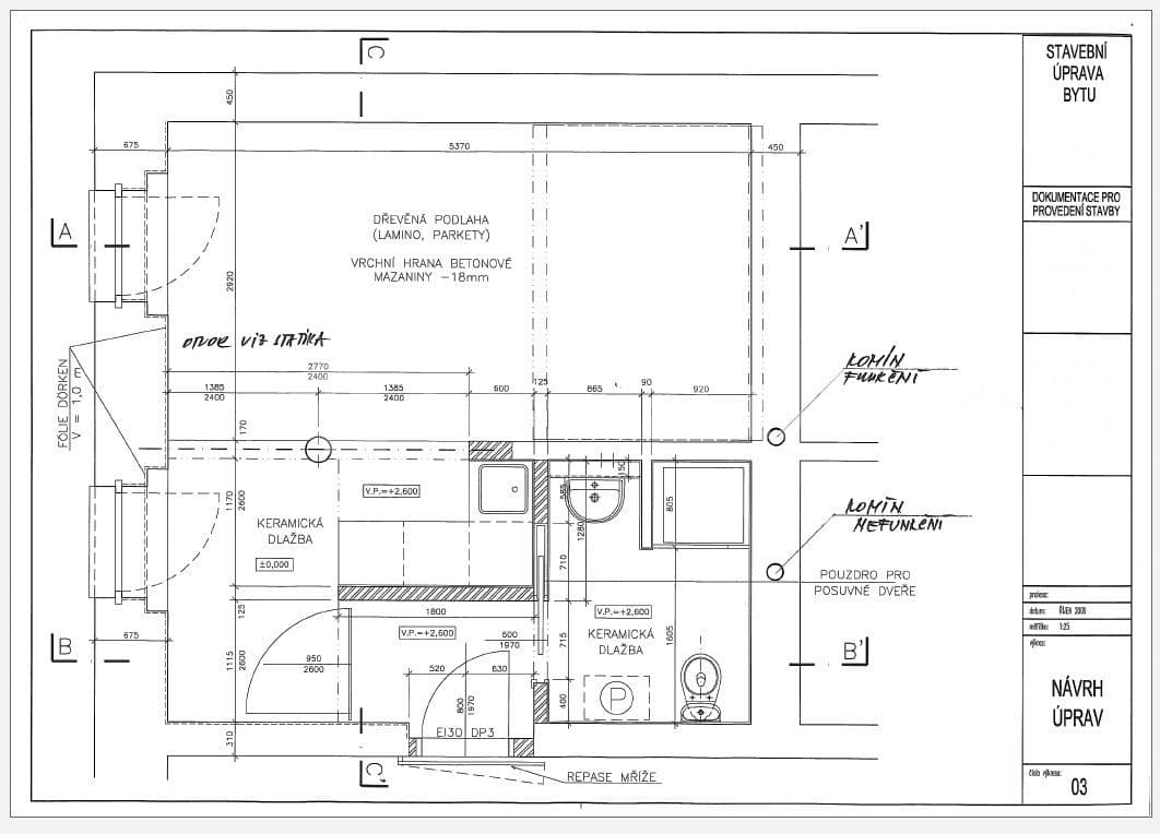 Pronájem bytu 1+kk 30 m², Turnovská, Praha, Praha Pronájem bytu 1+kk 30 m², Turnovská, Praha, Praha