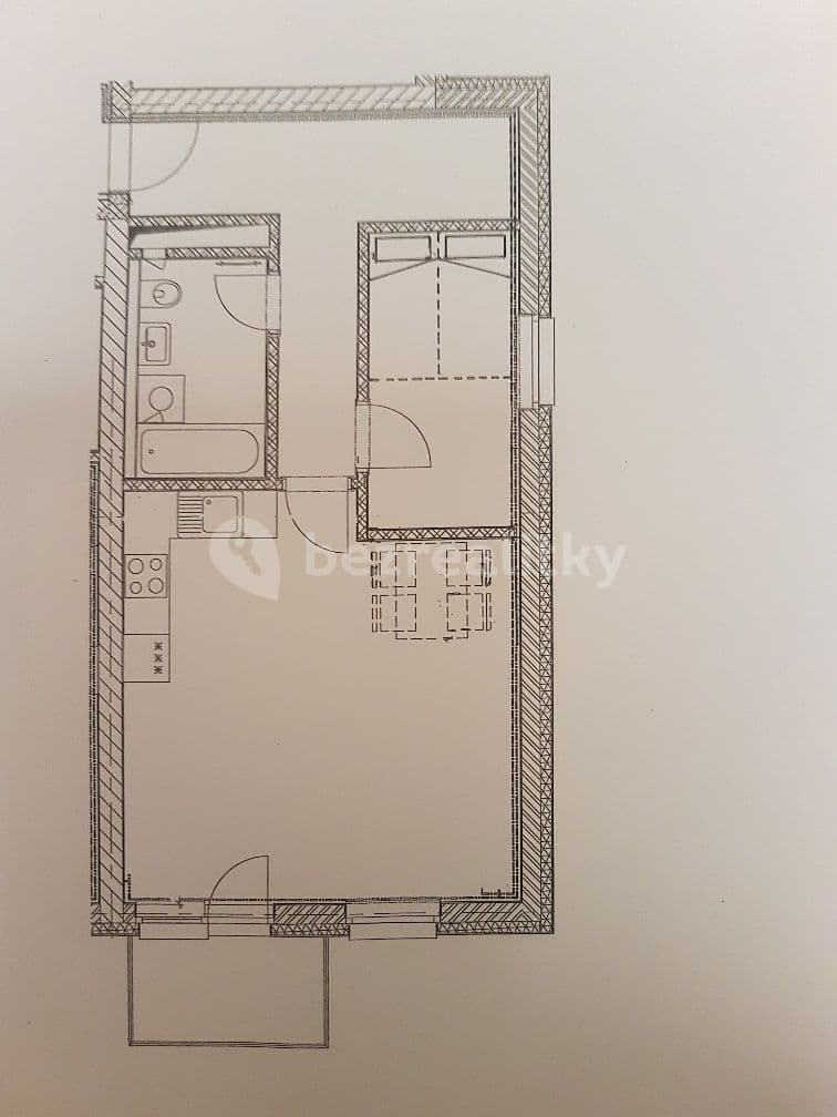 Pronájem bytu 2+kk 53 m², Škrábkových, Praha, Praha Pronájem bytu 2+kk 53 m², Škrábkových, Praha, Praha