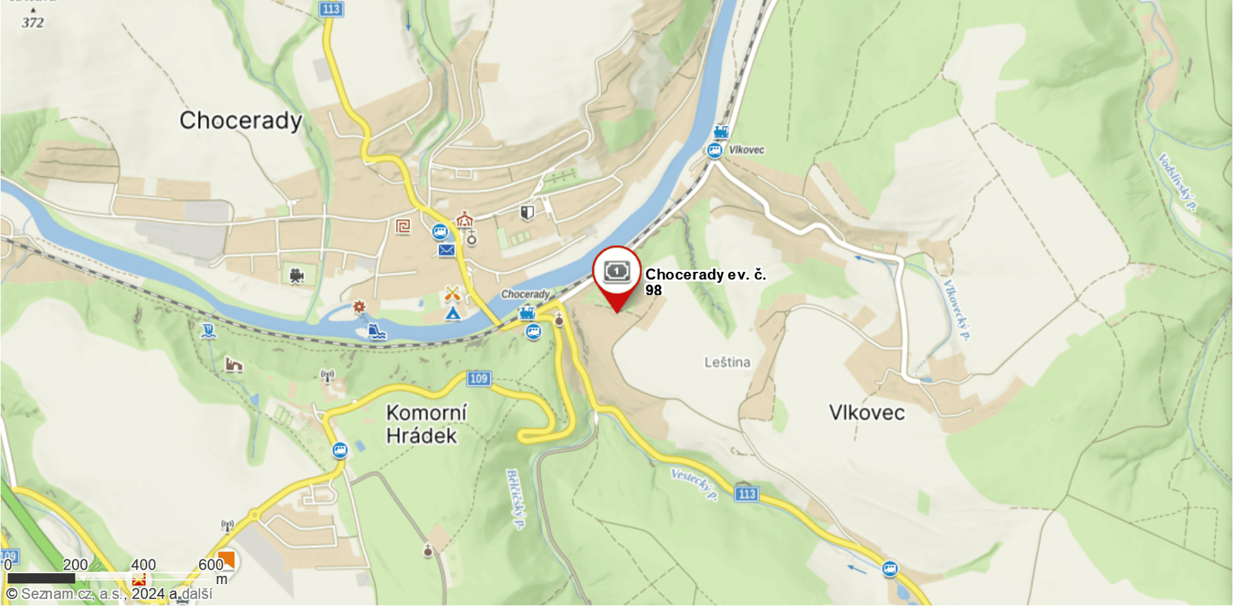 Prodej chaty, chalupy 26 m², pozemek 556 m², Chocerady, Středočeský kraj Prodej chaty, chalupy 26 m², pozemek 556 m², Chocerady, Středočeský kraj