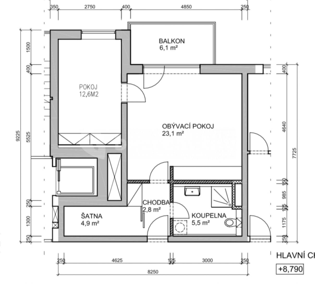 Pronájem bytu 2+kk 55 m², Hostivice, Středočeský kraj Pronájem bytu 2+kk 55 m², Hostivice, Středočeský kraj