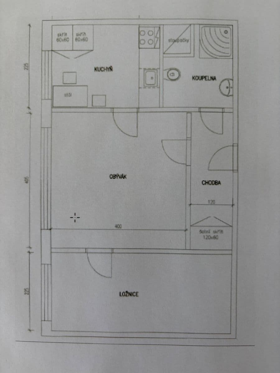 Pronájem bytu 2+1 47 m², Lamačova, Praha, Praha Pronájem bytu 2+1 47 m², Lamačova, Praha, Praha