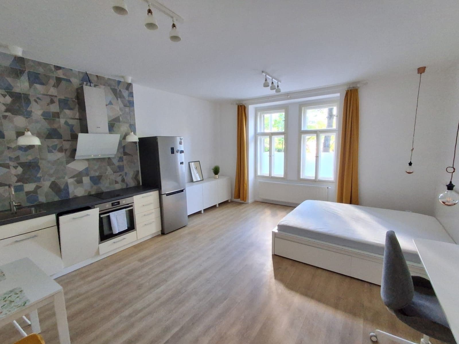 Pronájem bytu 1+kk 35 m², Fibichova, Praha, Praha Pronájem bytu 1+kk 35 m², Fibichova, Praha, Praha