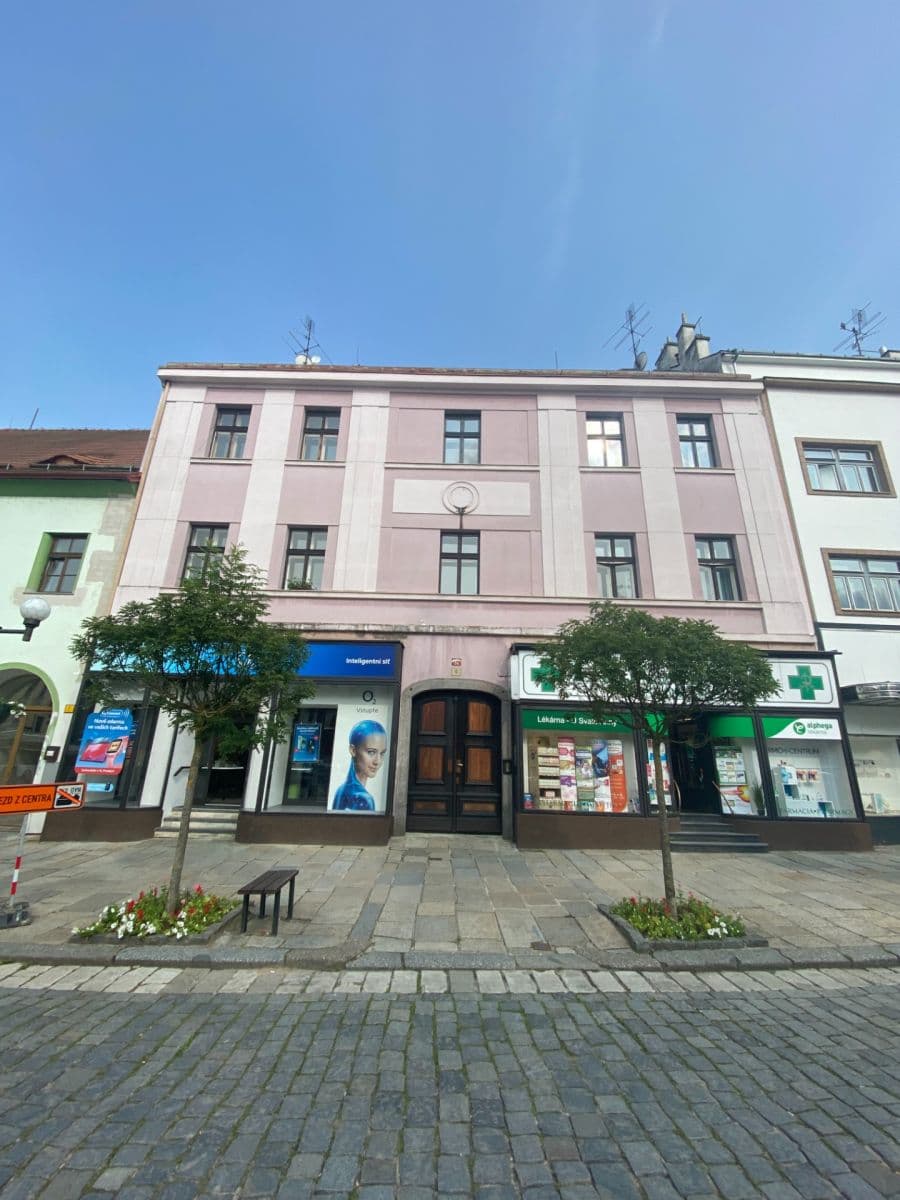 Pronájem bytu 3+1 100 m², Velké náměstí, Písek, Jihočeský kraj Pronájem bytu 3+1 100 m², Velké náměstí, Písek, Jihočeský kraj