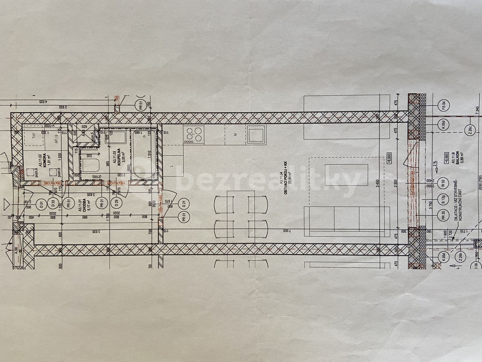 Pronájem bytu 1+kk 43 m², Premonstrátů, Chýně, Středočeský kraj Pronájem bytu 1+kk 43 m², Premonstrátů, Chýně, Středočeský kraj