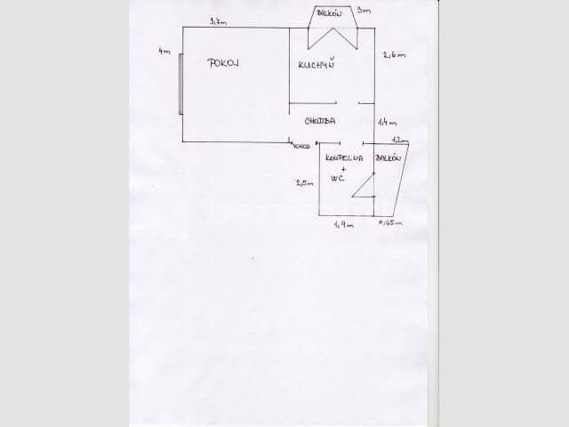 Pronájem bytu 1+1 32 m², Blanická, Olomouc, Olomoucký kraj Pronájem bytu 1+1 32 m², Blanická, Olomouc, Olomoucký kraj