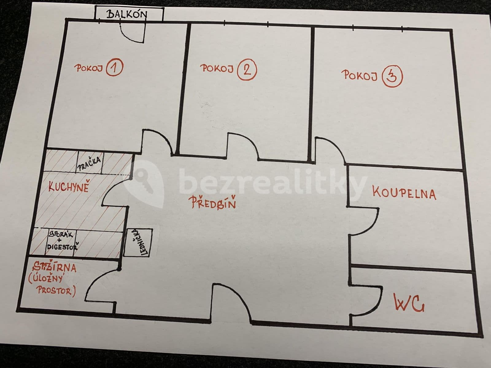 Pronájem bytu 3+1 75 m², Dvacátého osmého pluku, Praha, Praha Pronájem bytu 3+1 75 m², Dvacátého osmého pluku, Praha, Praha