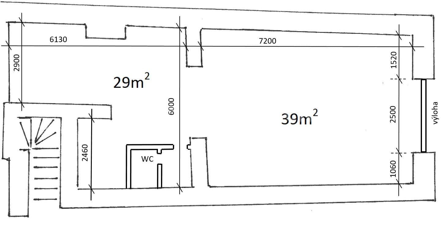 Pronájem nebytového prostoru 68 m², Václavské Náměstí, Kutná Hora, Středočeský kraj