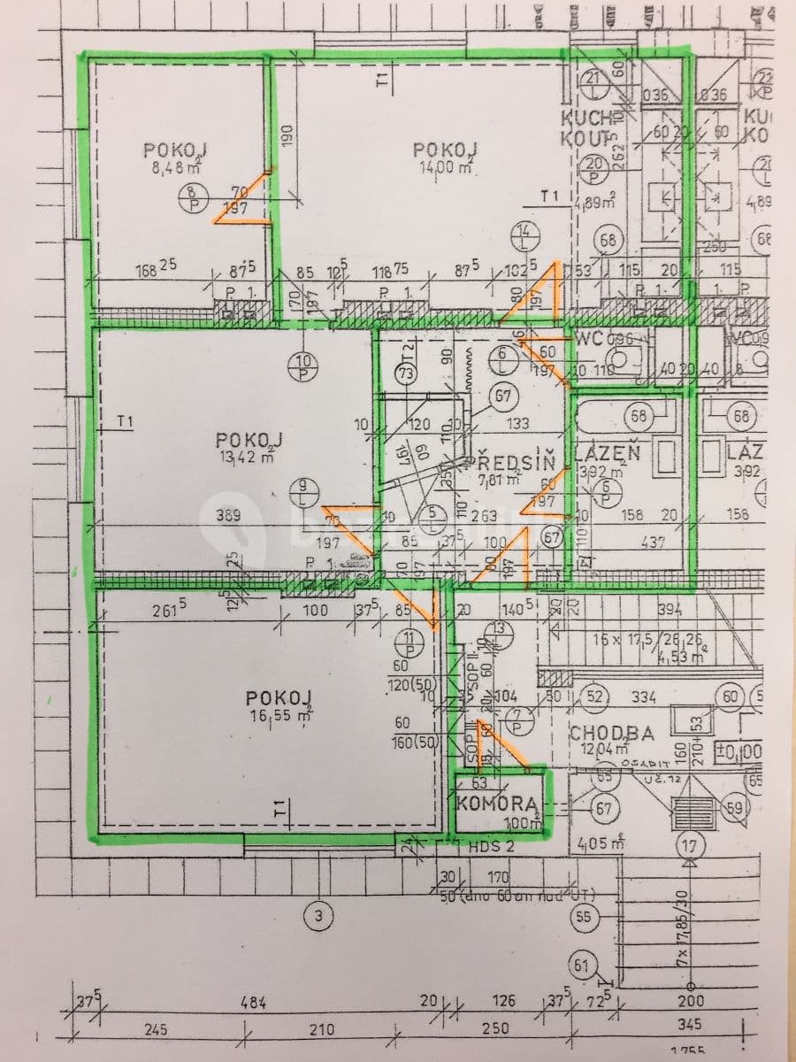 Pronájem bytu 3+1 73 m², Lidická, Mutějovice, Středočeský kraj Pronájem bytu 3+1 73 m², Lidická, Mutějovice, Středočeský kraj