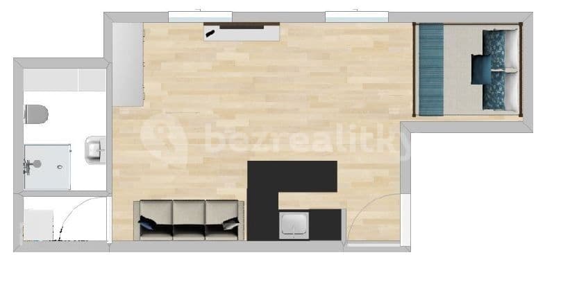 Pronájem bytu 1+kk 49 m², Petrská, Praha, Praha Pronájem bytu 1+kk 49 m², Petrská, Praha, Praha