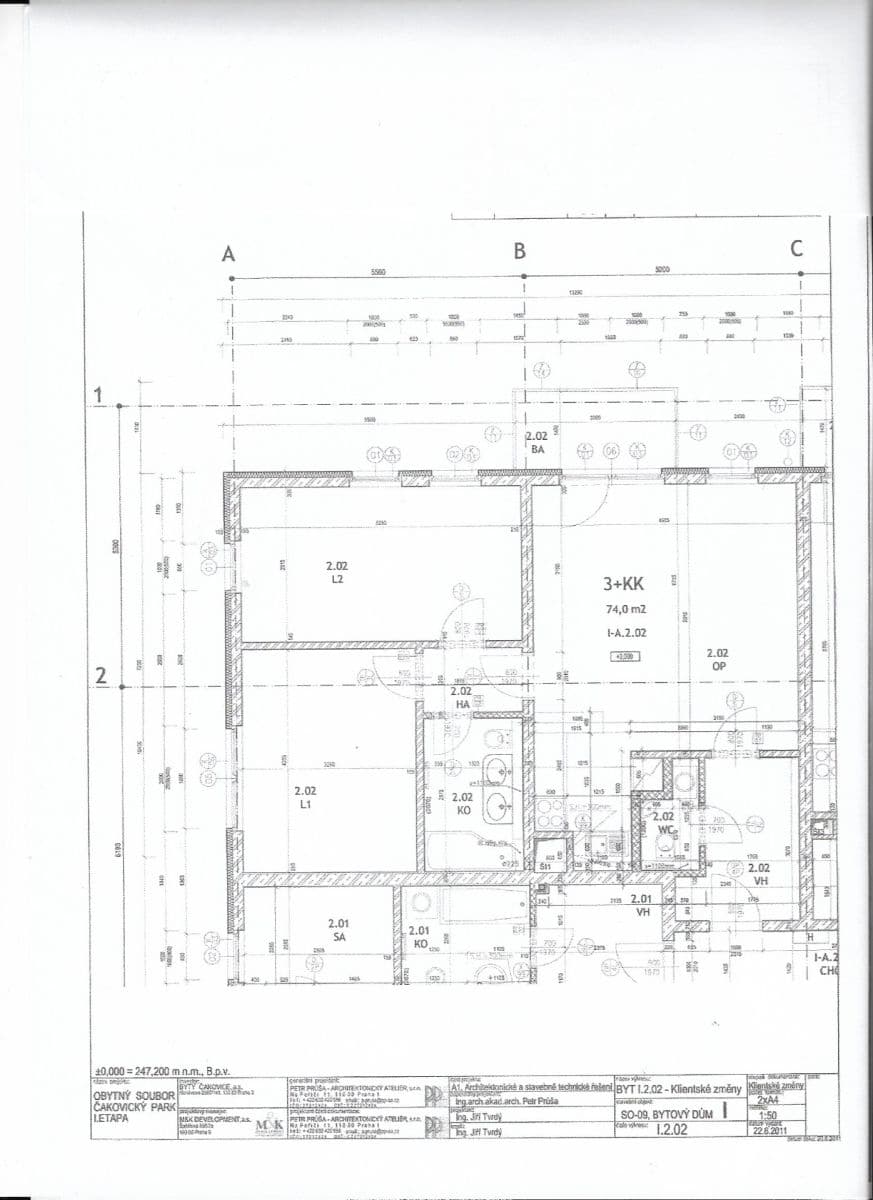Pronájem bytu 3+kk 79 m², Bermanova, Praha, Praha Pronájem bytu 3+kk 79 m², Bermanova, Praha, Praha