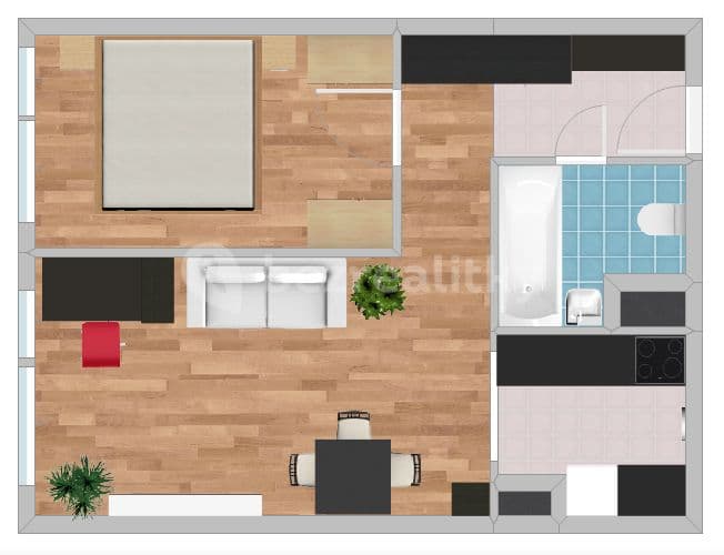 Pronájem bytu 2+kk 45 m², Pšenčíkova, Praha, Praha Pronájem bytu 2+kk 45 m², Pšenčíkova, Praha, Praha