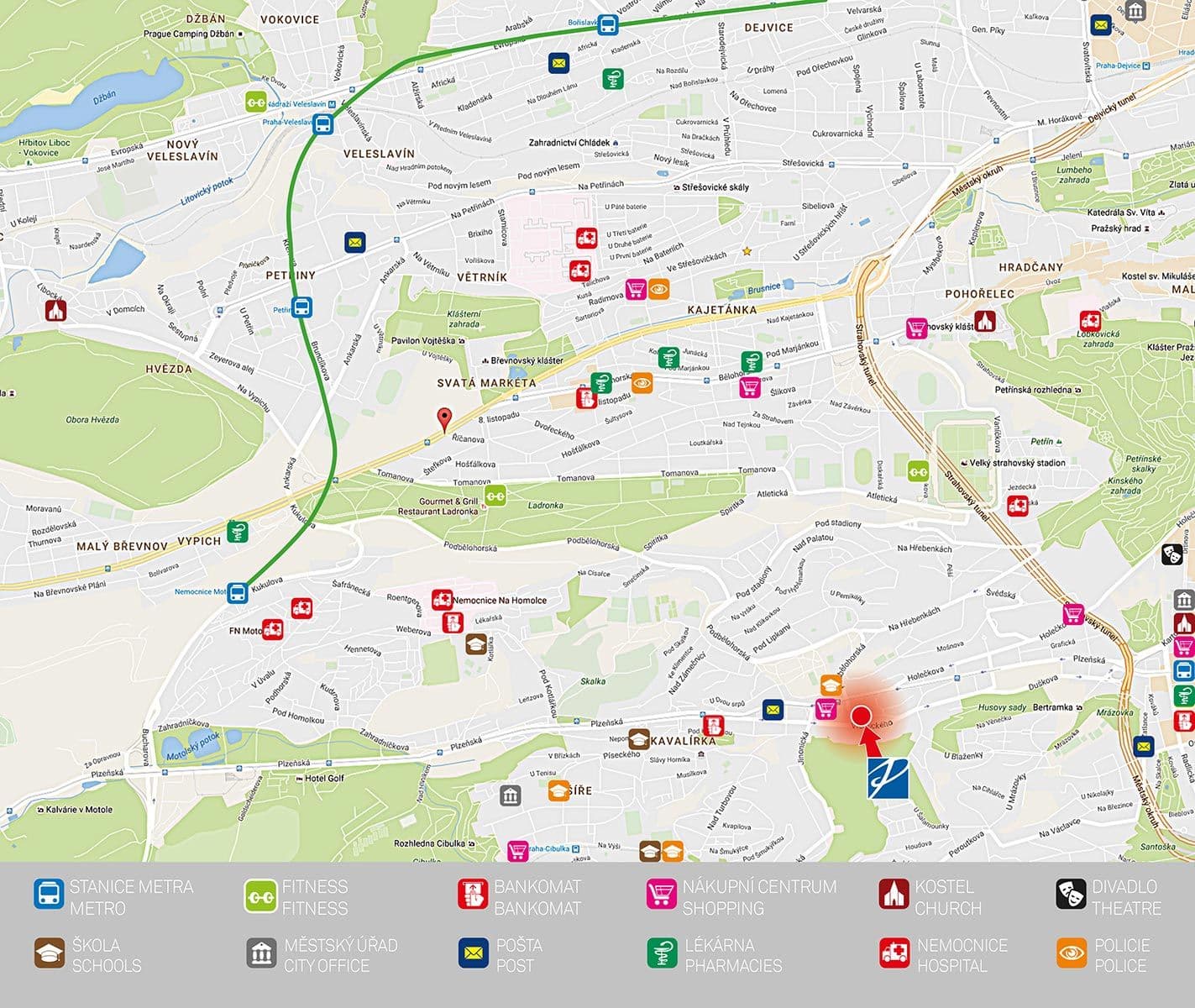 Pronájem bytu 1+kk 30 m², Prachnerova, Praha, Praha Pronájem bytu 1+kk 30 m², Prachnerova, Praha, Praha